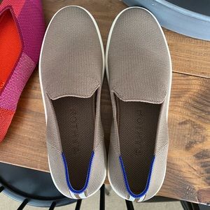 Rothy’s Latte Sneakers size 8.5. Brand new, never worn.